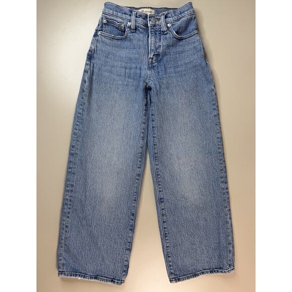 Madewell Womens The Perfect Vintage Wide-Leg Jean 23 P Y2K Retro Boho 90s - Picture 9 of 14
